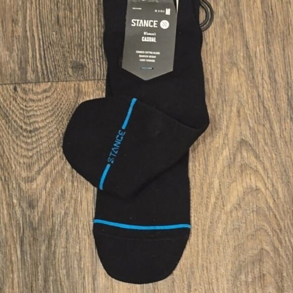 Stance Icon Casual Combed Cotton Blend Quarter Height Light Cushion Socks - Picture 5 of 6